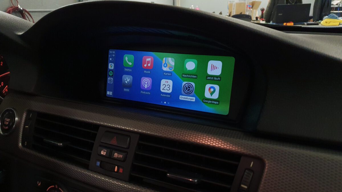 AppleCarPlay & AndroidAuto für BMW 3er E90 E91 E92 E93 CarHex