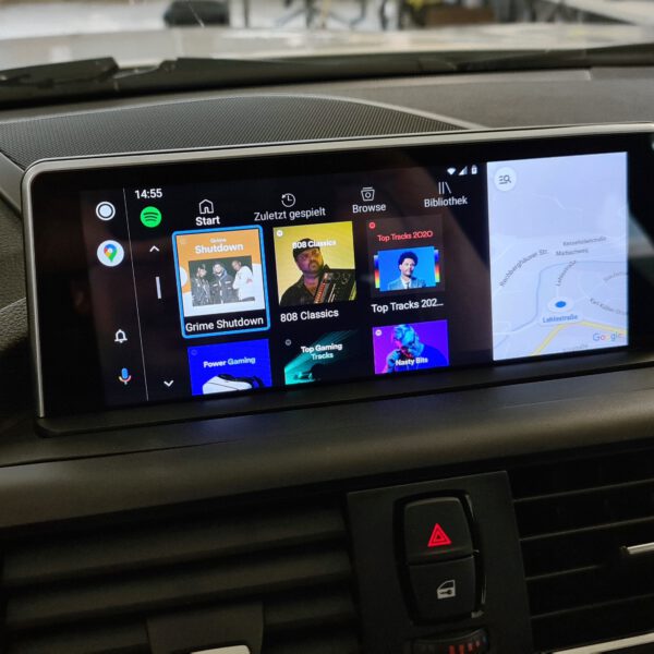 Spotify in Apple-CarPlay und Android-Auto im BMW 1er 2er