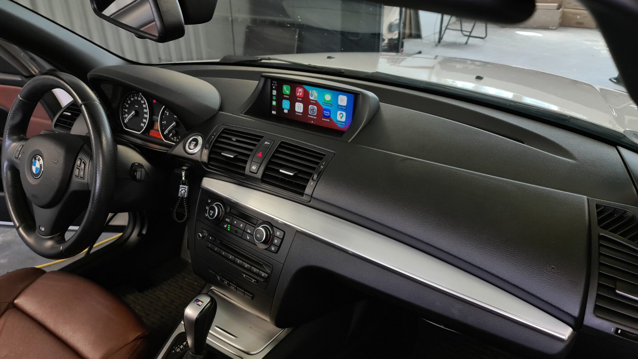 AppleCarPlay & AndroidAuto für BMW 1er E81 E82 E87 E88 CarHex