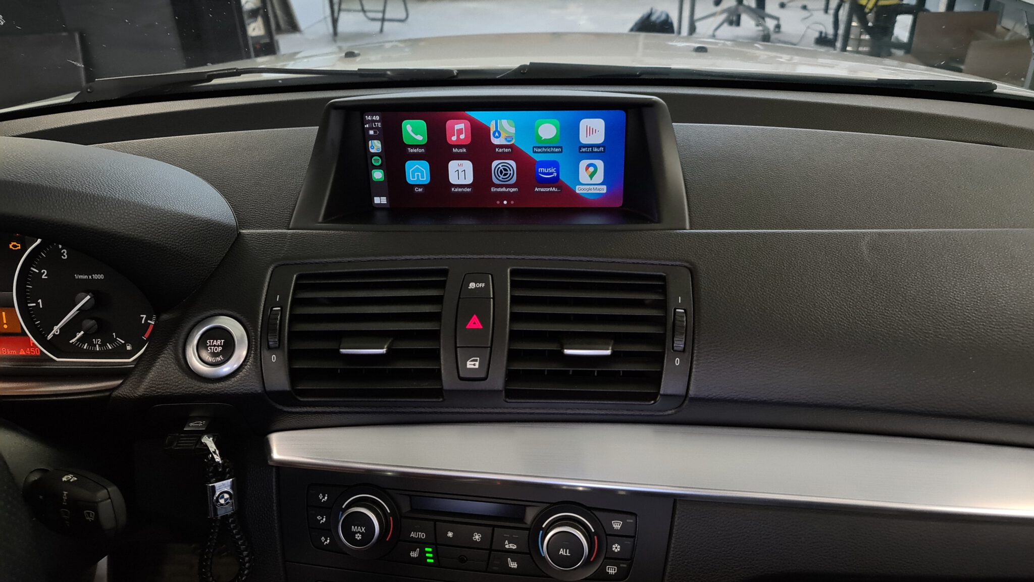 AppleCarPlay & AndroidAuto für BMW 1er E81 E82 E87 E88 CarHex