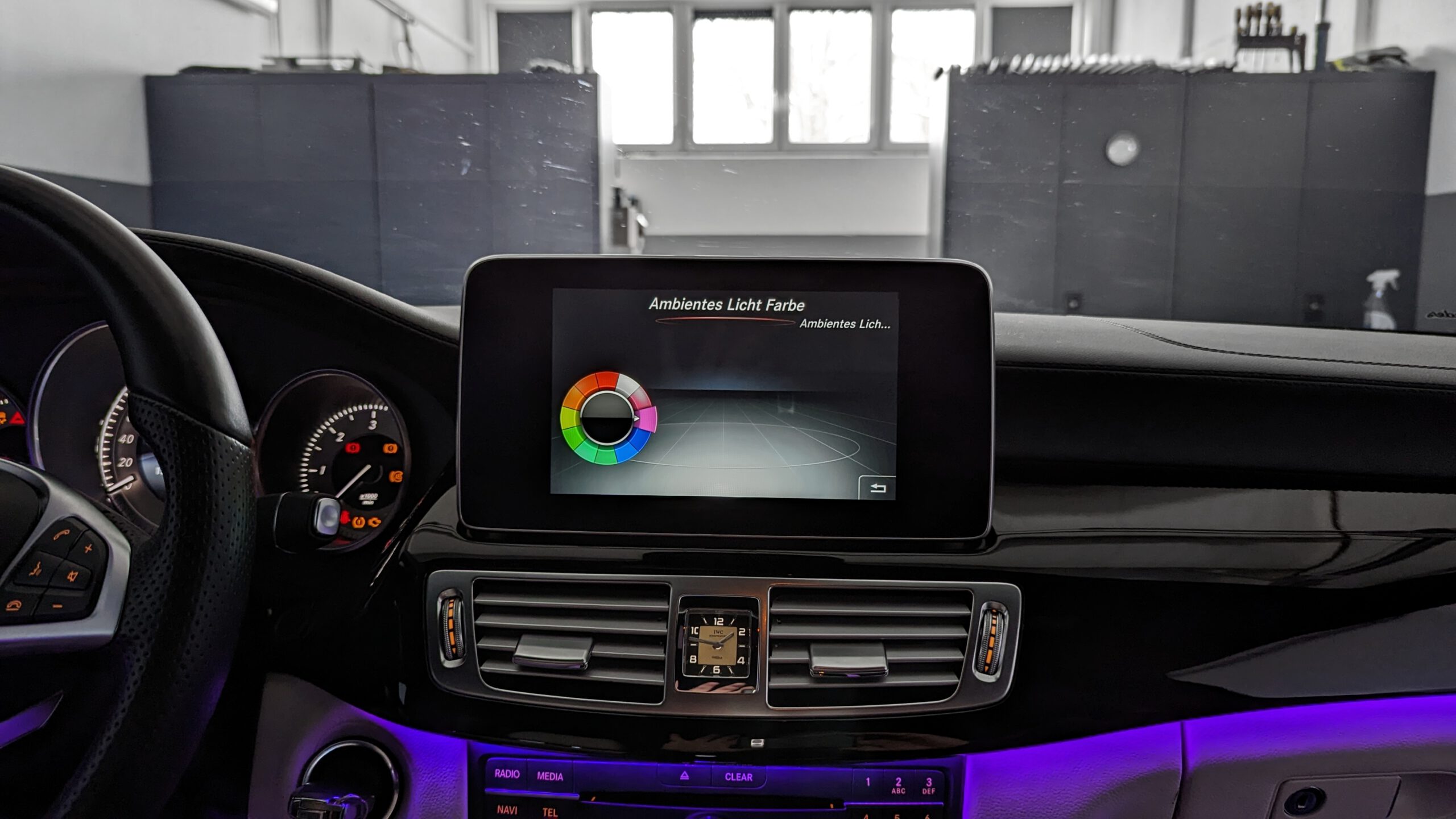 Mercedes-Benz E / CLS Klasse - Ambientebeleuchtung Ambiente LED