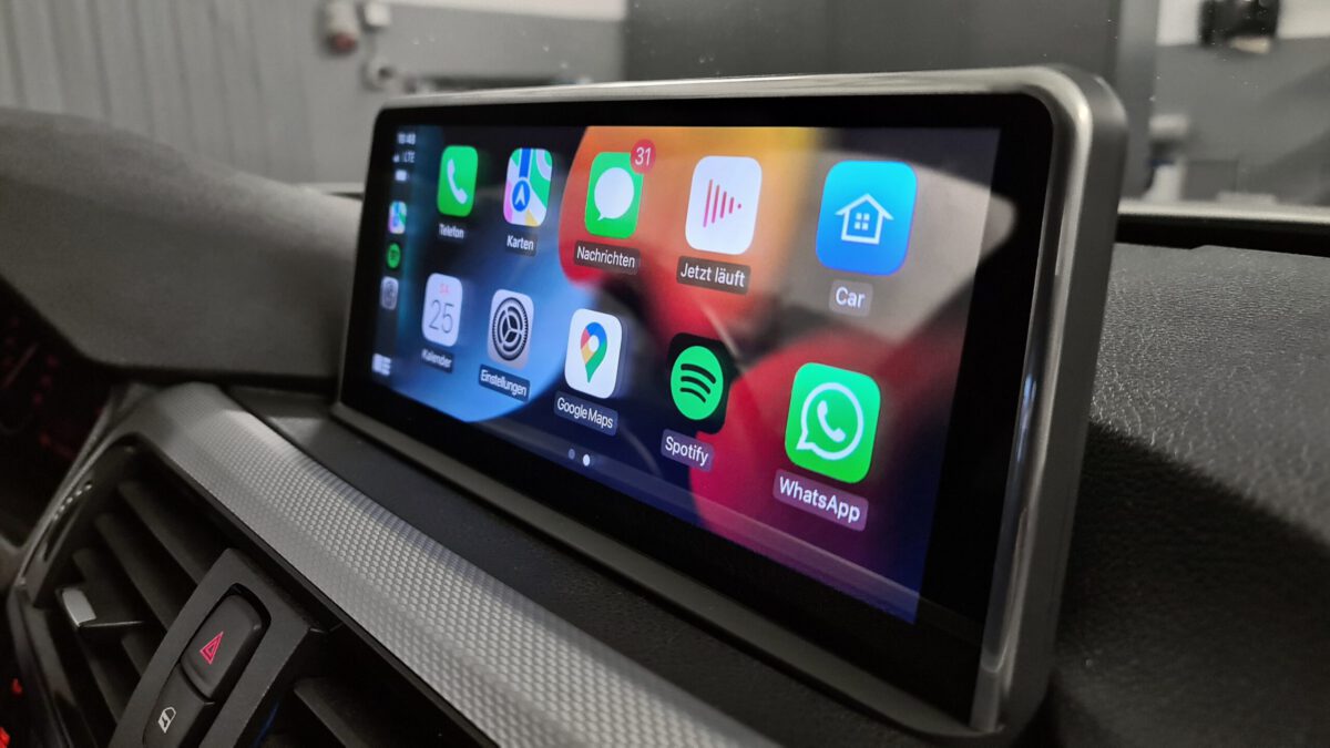 bmw idrive-system mit android-auto bmw 4er
