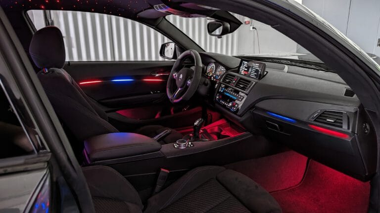 Ambientebeleuchtung für BMW 1er F20 F21 inkl. Einbau (Nachrüstung)