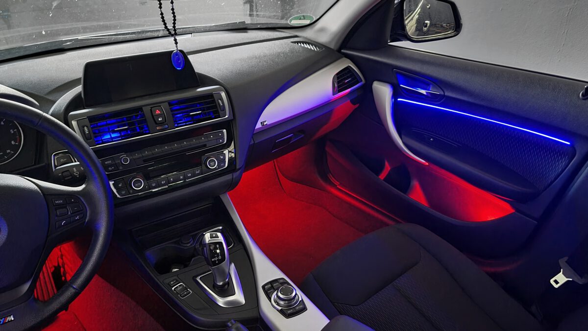 Nachrüstung der mehrfarbigen Ambientebeleuchtung in deinem BMW 1er 2er F20 F21 F22 F23