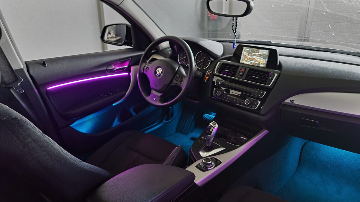 Nachrüstung der mehrfarbigen Ambientebeleuchtung in deinem BMW 1er 2er F20 F21 F22 F23