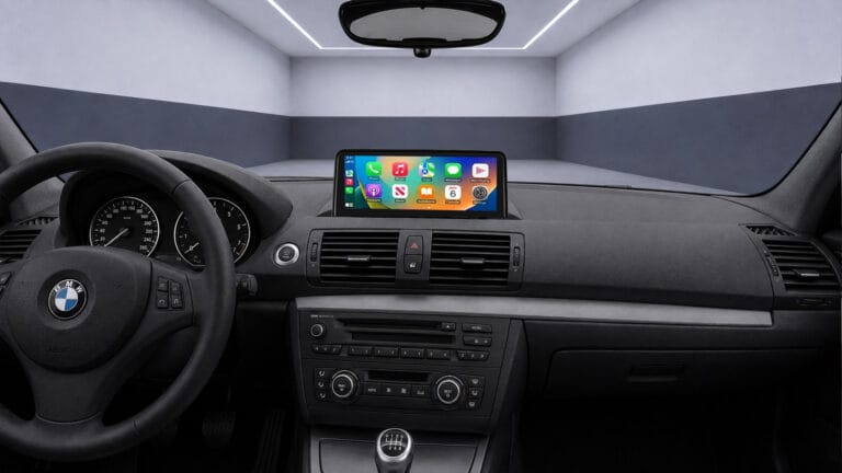 Apple-CarPlay & Android-Auto für BMW 1er E81 E82 E87 E88