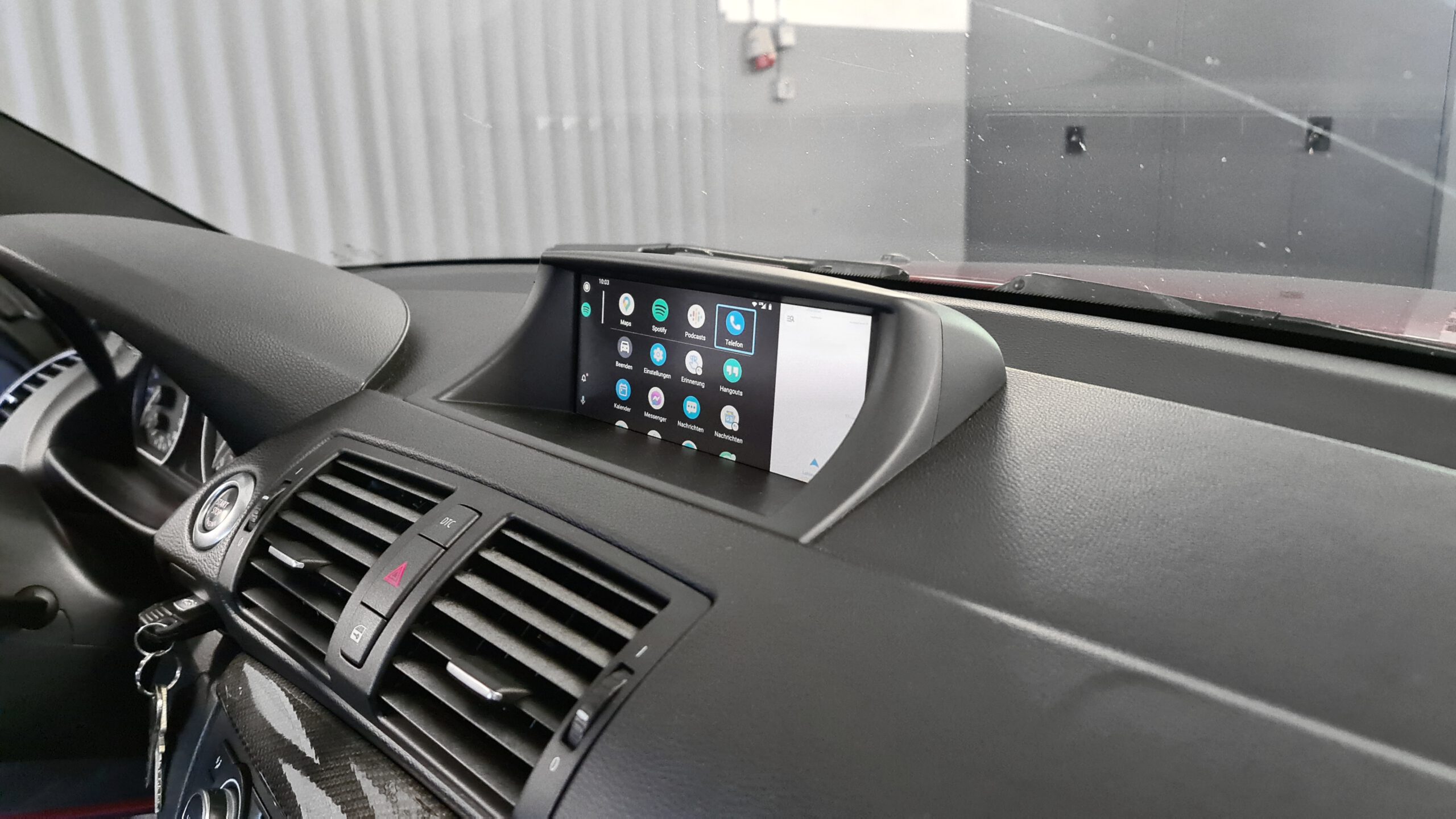 Nachrüstung von Apple-Carplay und Android-Auto im BMW 1er E81 E82 E87 E88