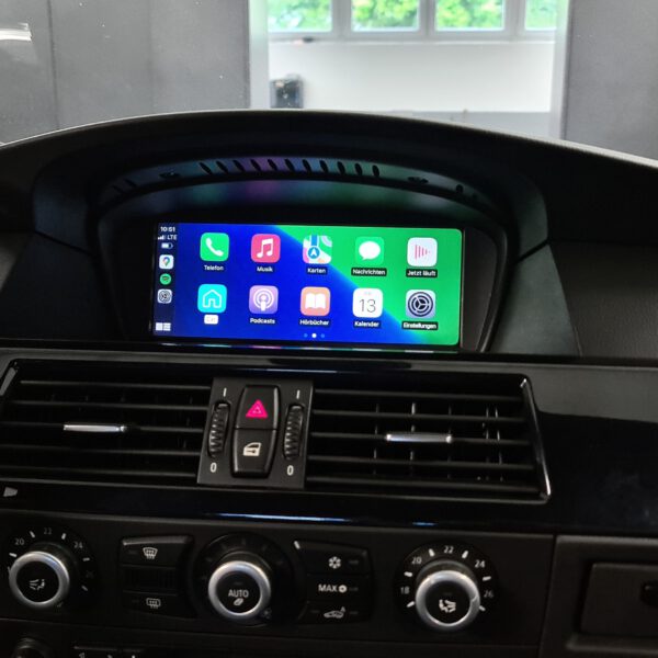 Nachrüstung von Apple-CarPlay und Android-Auto im BMW 5er E60 E61