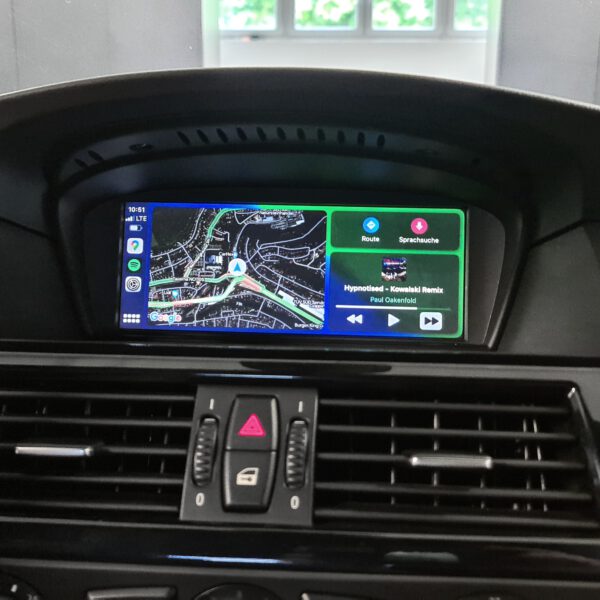 Nachrüstung von Apple-CarPlay und Android-Auto im BMW 5er E60 E61