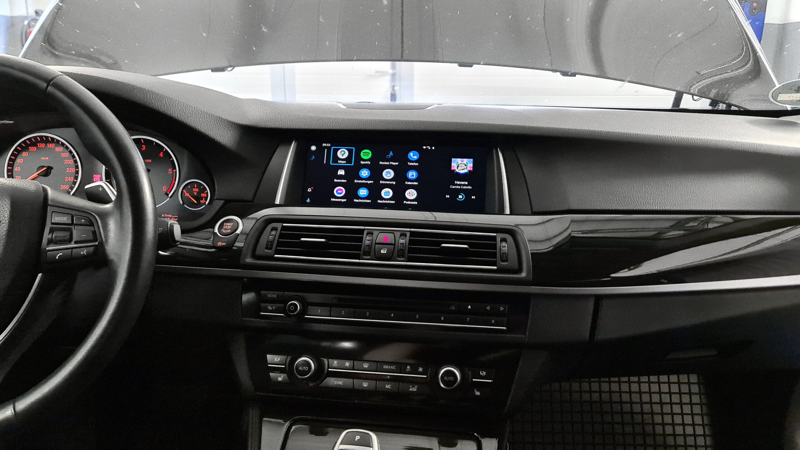 Nachrüstung Apple-CarPlay und Android Auto im BMW 5er F10 F11