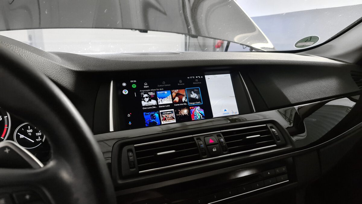 Nachrüstung Apple-CarPlay und Android Auto im BMW 5er F10 F11