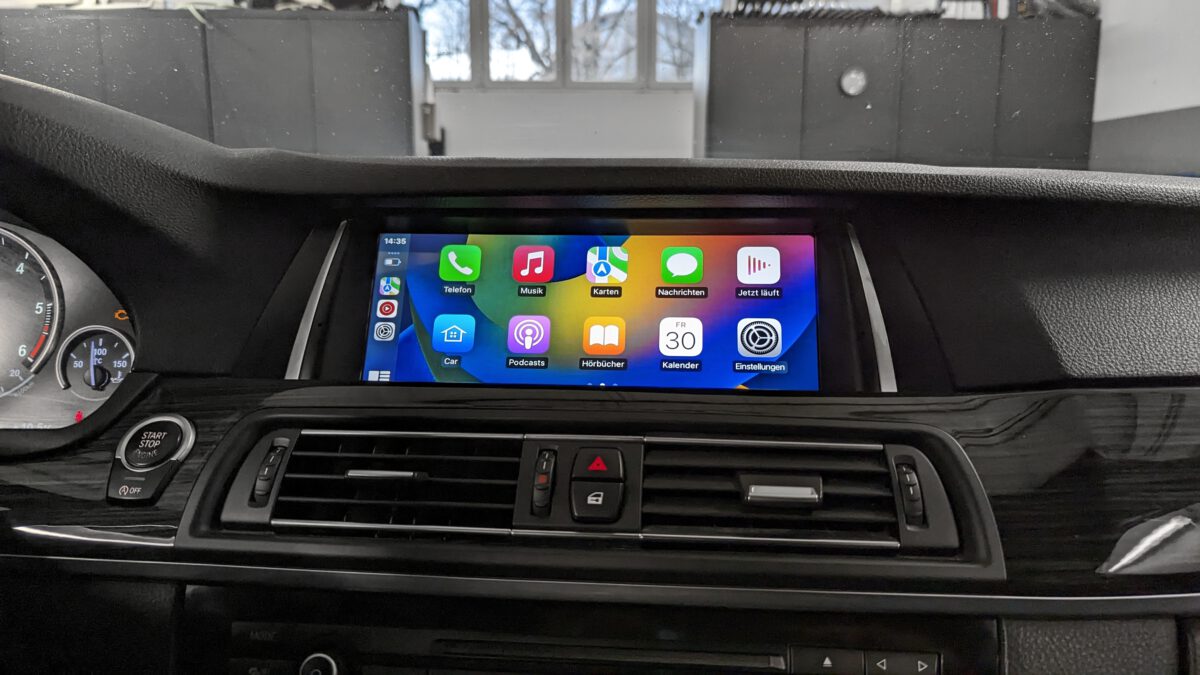 Apple-CarPlay und Android-Auto im BMW 5er F10 F11 nachrüsten