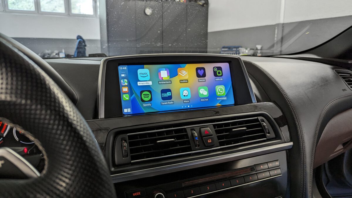 Apple-CarPlay & Android-Auto für BMW 6er F06 F12 F13 – Bild 2