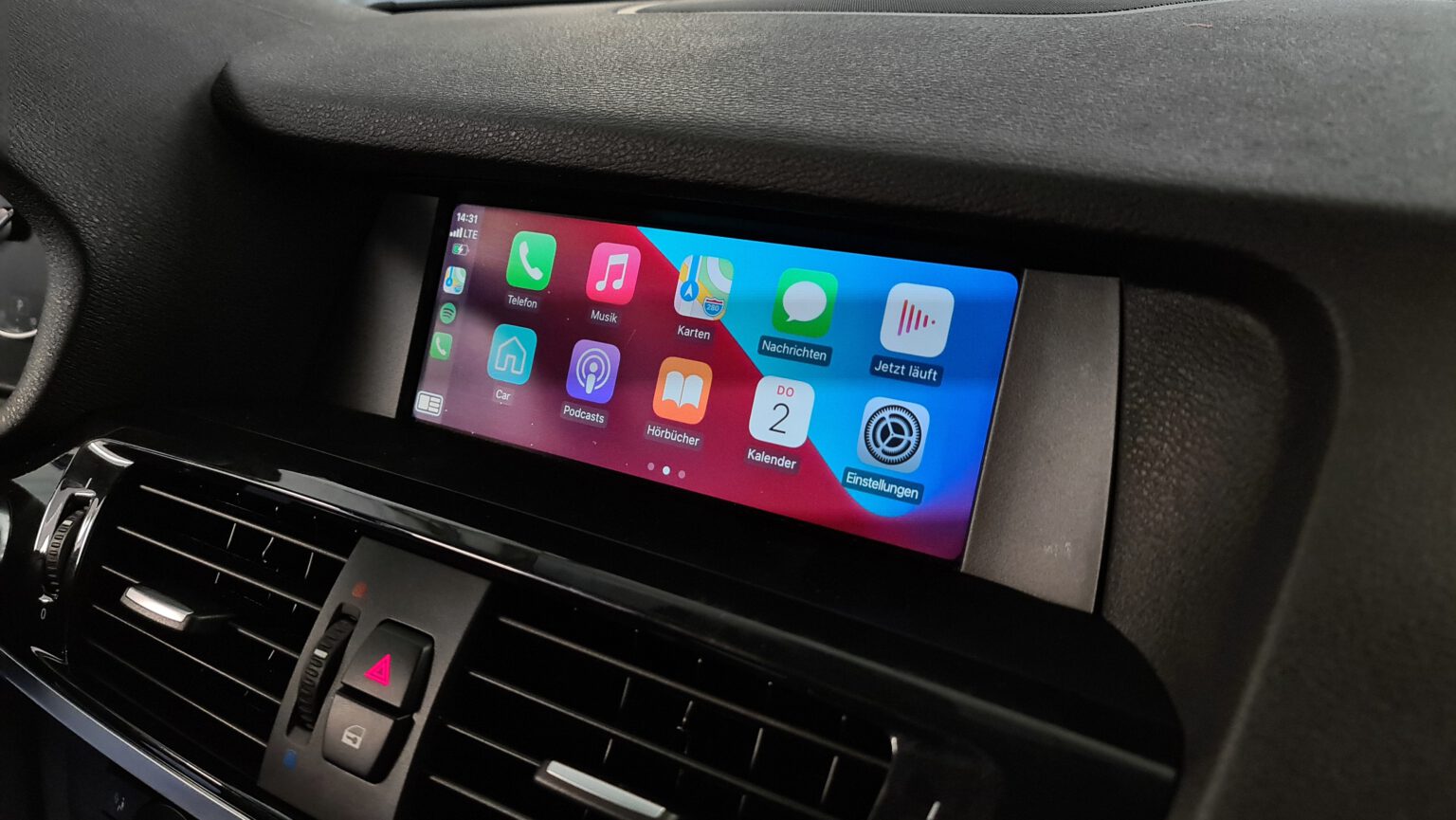 AppleCarPlay & AndroidAuto nachrüsten für BMW X3 F25 CarHex