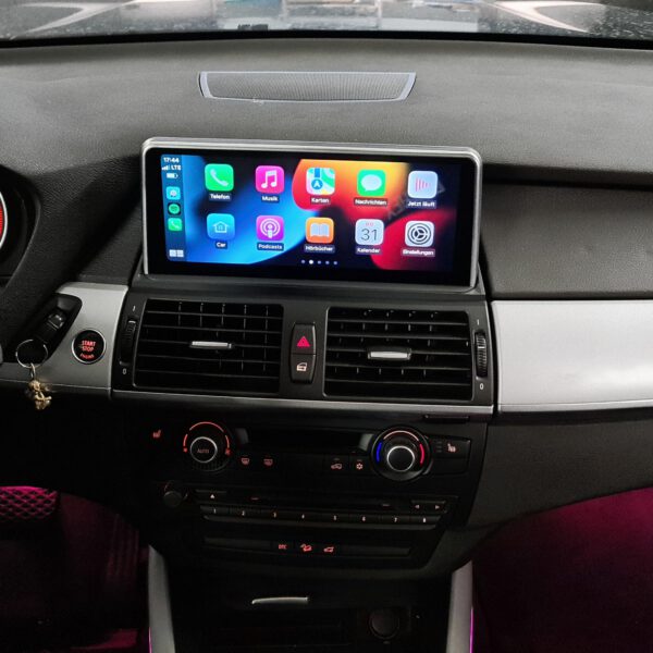 Nachrüstung Apple-CarPlay und Android-Auto im BMW X5 X6 E70 E71