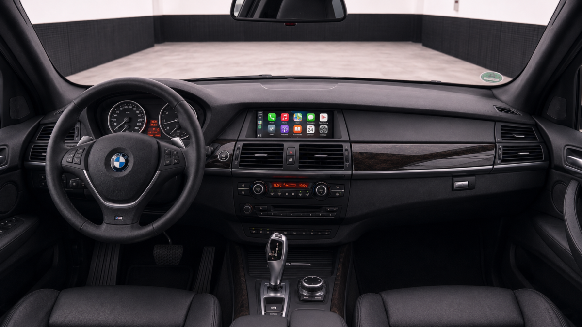 Apple-CarPlay & Android-Auto für BMW X5 E70 – Ansicht 2
