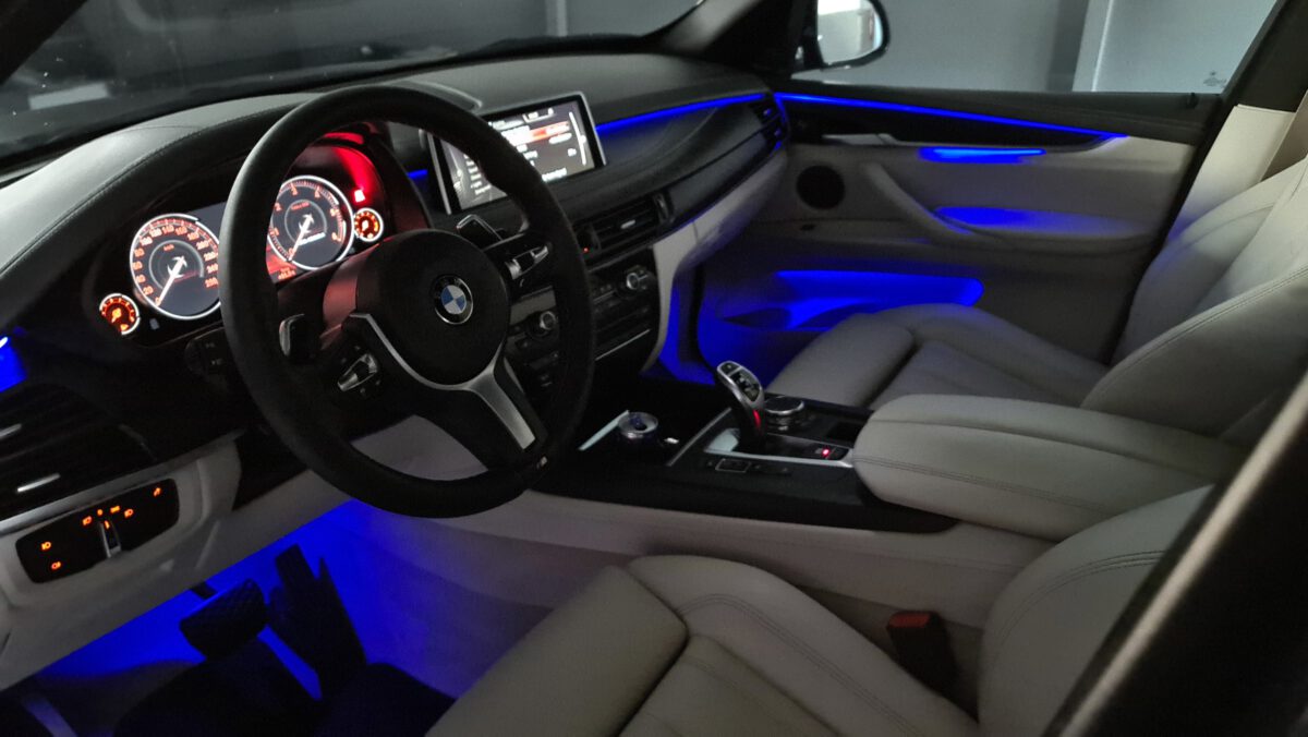 BMW X5 X6 F15 F16 Ambientebeleuchtung Farben codieren