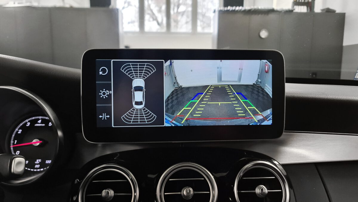 mercedes_cklasse_w205_s205_carplay_androidnavigation_nachrüsten_display_touch_4 Android-Navi mit Apple-CarPlay in der Mercedes C-Klasse W205 nachrüsten