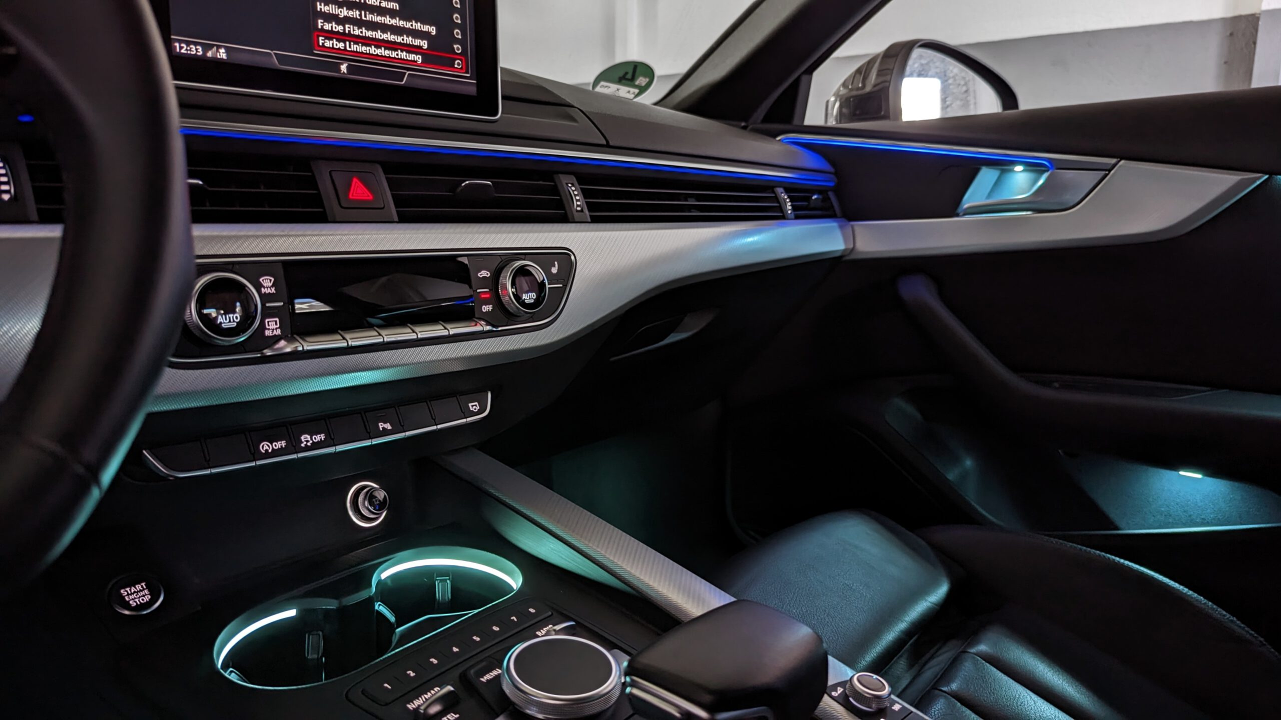 Audi A3 A4 A5 Ambientebeleuchtung Innenraum Beleuchtung in Bayern - Coburg, Tuning & Styling Anzeigen