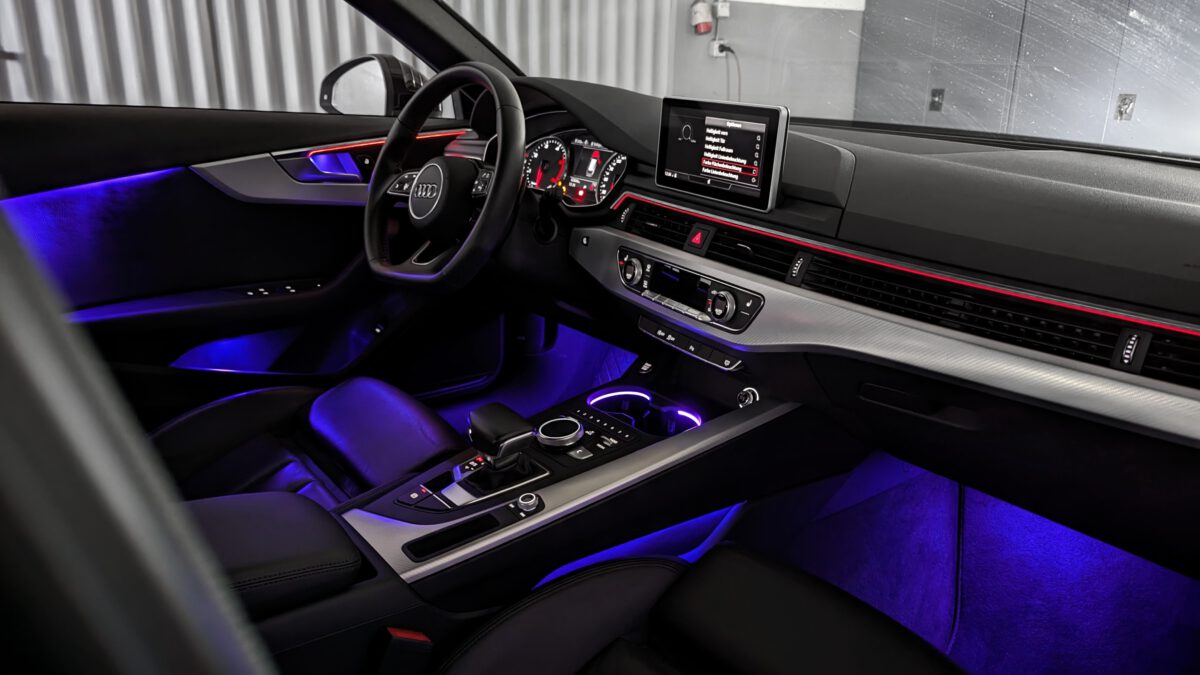 Audi_A4_S4_RS4_B9_S5_Ambientebeleuchtung_nachrüstung_led_innenbeleuchtung_3 Audi A4 S4 A5 S5 Ambientebeleuchtung mit LED Innenbeleuchtung nachrüsten
