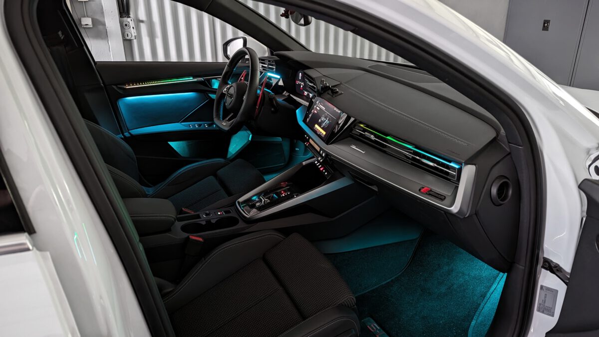 Ambientebeleuchtung für Audi A3 S3 RS3 8Y inkl. Einbau (Nachrüstung) – Bild 9