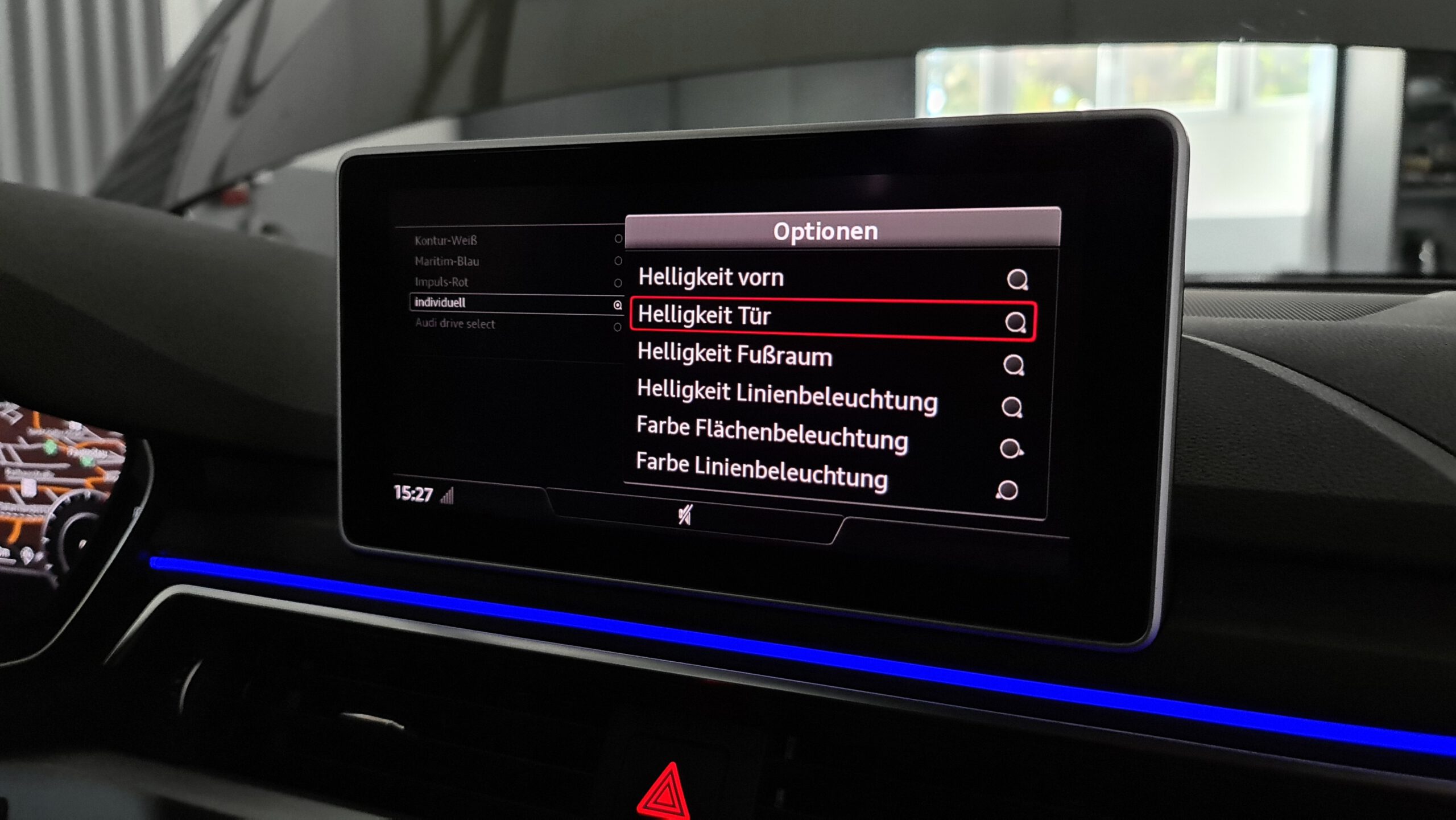 AUDI A4 B9 8W Ambientebeleuchtung LED Türe Nachrüstpaket