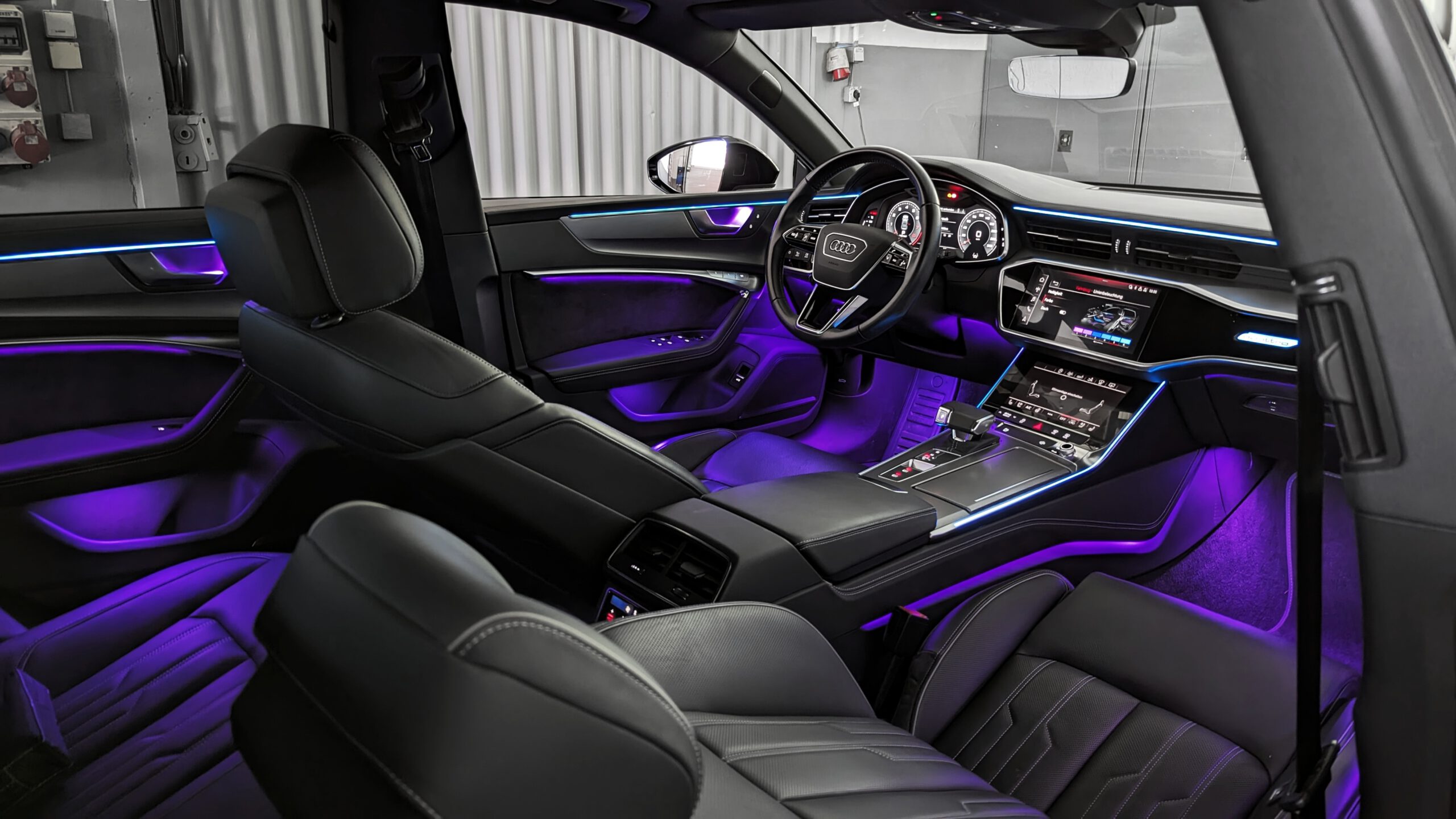 Audi A6 A7 c8 Ambientebeleuchtung Ambiente Licht Led Nachrüsten in