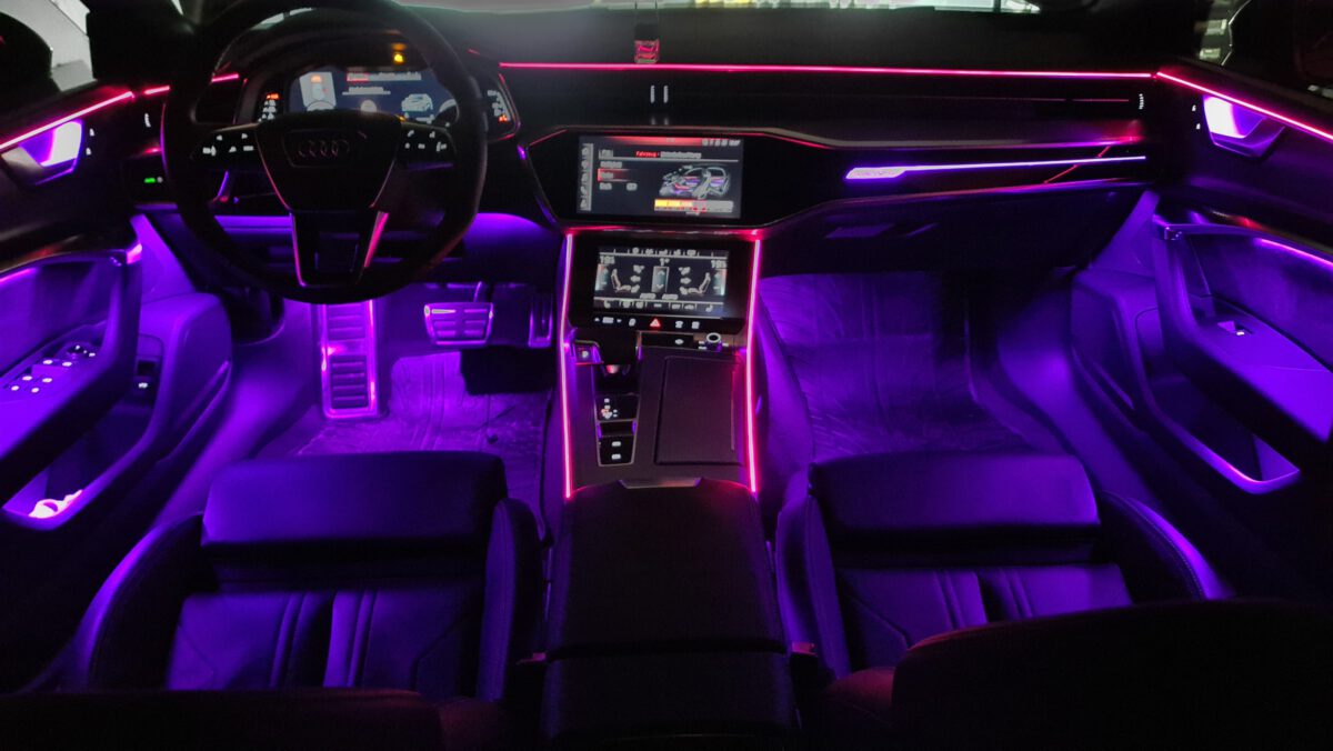 audi_a6_ambientebeleuchtung_ambient_light_interior_mmi_3 Nachrüstung der Ambientebeleuchtung im Audi A6 S6 C8 4K