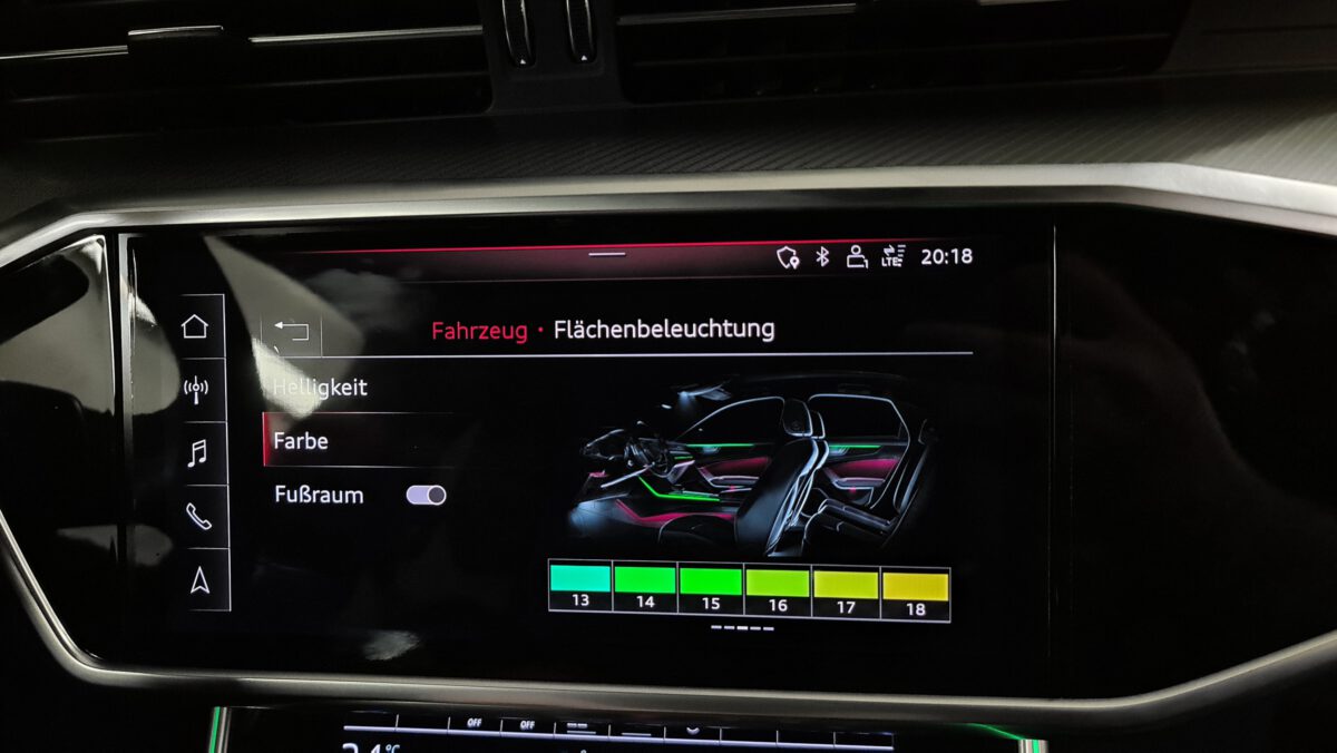audi_a6_c8_4k_ambientebeleuchtung_nachrüstung_codierung_mmi_3 Nachrüstung der Ambientebeleuchtung im Audi A6 C8