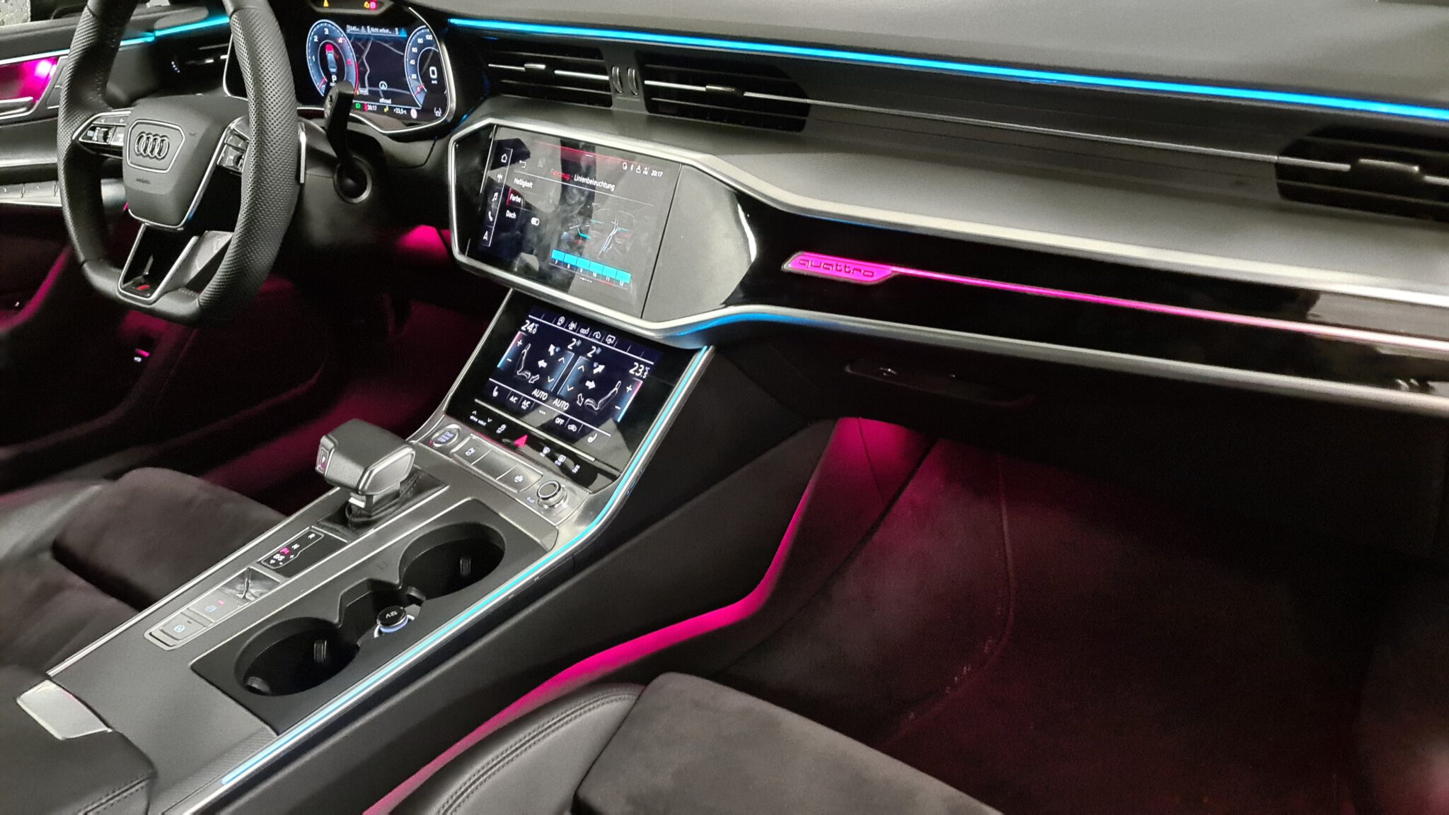 Ambientebeleuchtung für Audi A6 S6 C8/4K inkl. Einbau CarHex