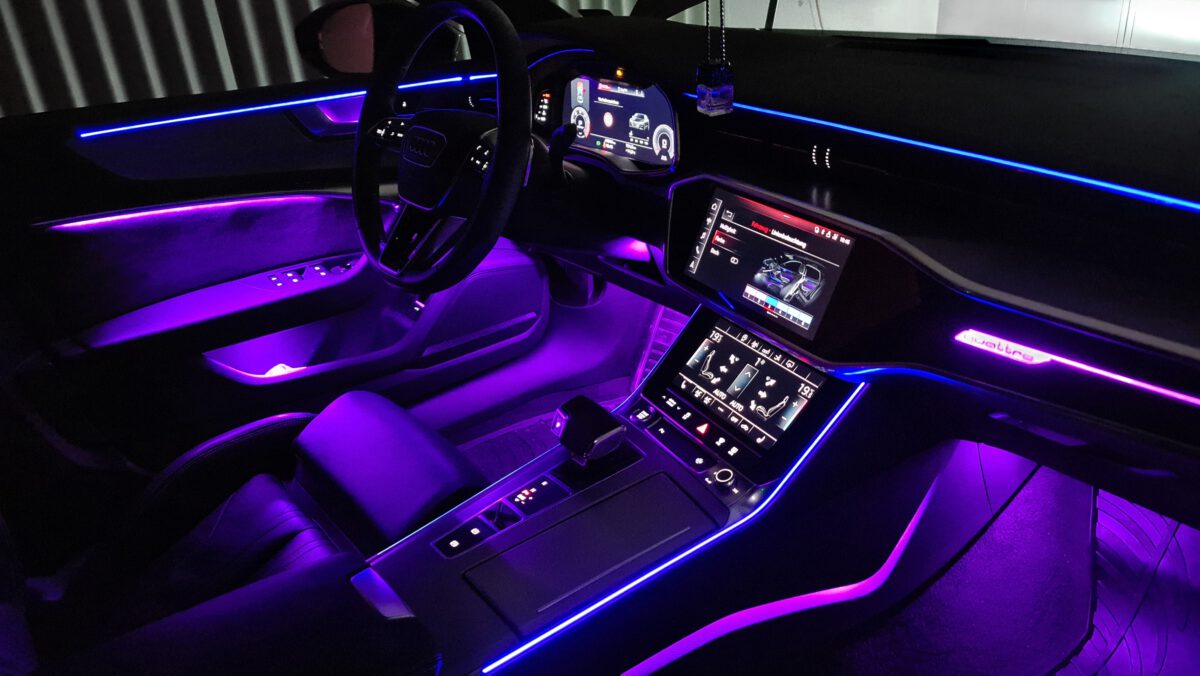 audi_a7_s7_4k_mehrfarbige_weiße_ambientebeleuchtung_2 Audi A7 S7 weiße Ambeitenebeleuchtung nachrüsten und codieren