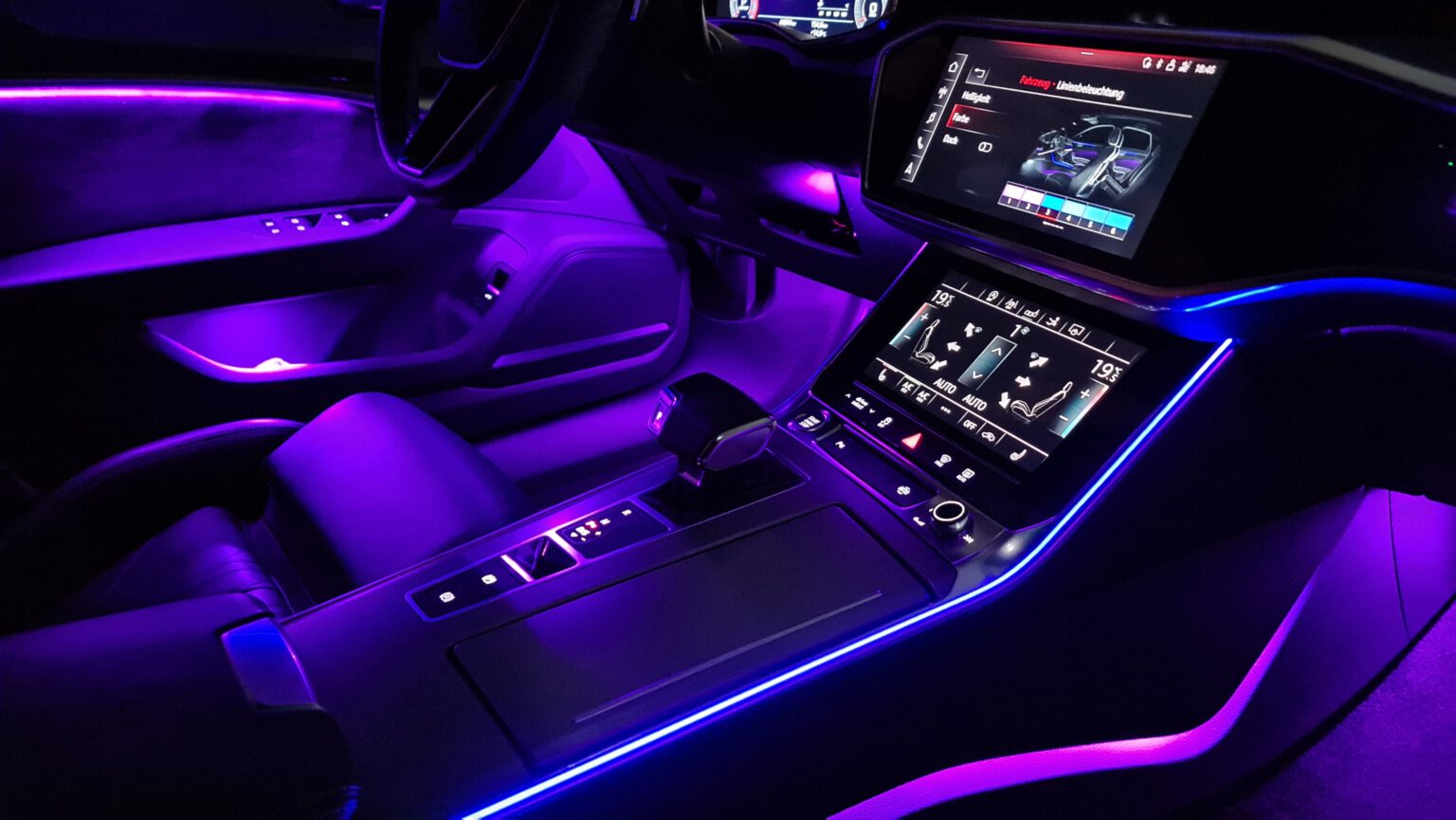 Ambientebeleuchtung für Audi A7 S7 C8/4K inkl. Einbau - CarHex