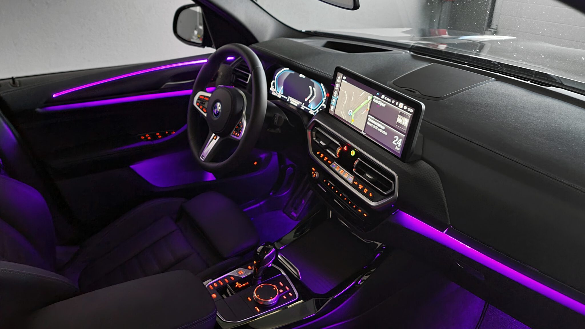 Ambientebeleuchtung für BMW X3 G01 inkl. Einbau CarHex