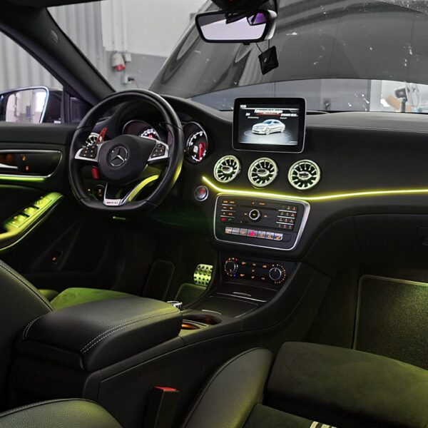 Nachrüstung der Ambientebeleuchtung im Mercedes CLA GLA A-Klasse