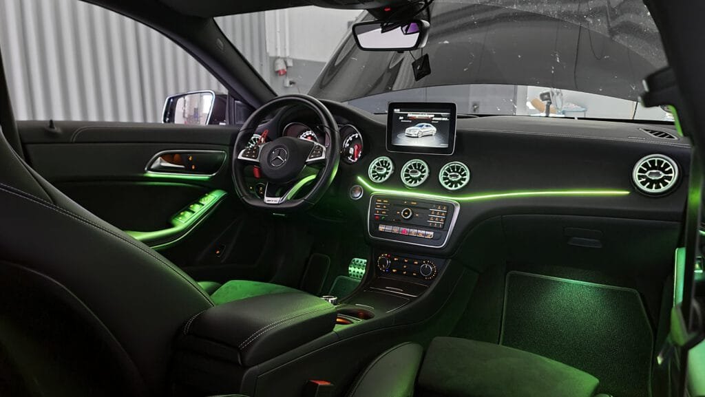 Mercedes Cla C117 Ambient Lighting Easy Install – EVZGX