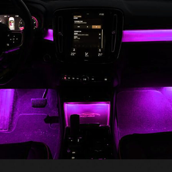 Nachrüstung der Ambientebeleuchtung im Volvo XC40