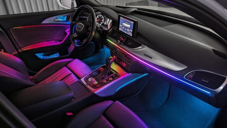 Ambientebeleuchtung für Audi A6 S6 RS6 C7/4G inkl. Einbau (Nachrüstung)