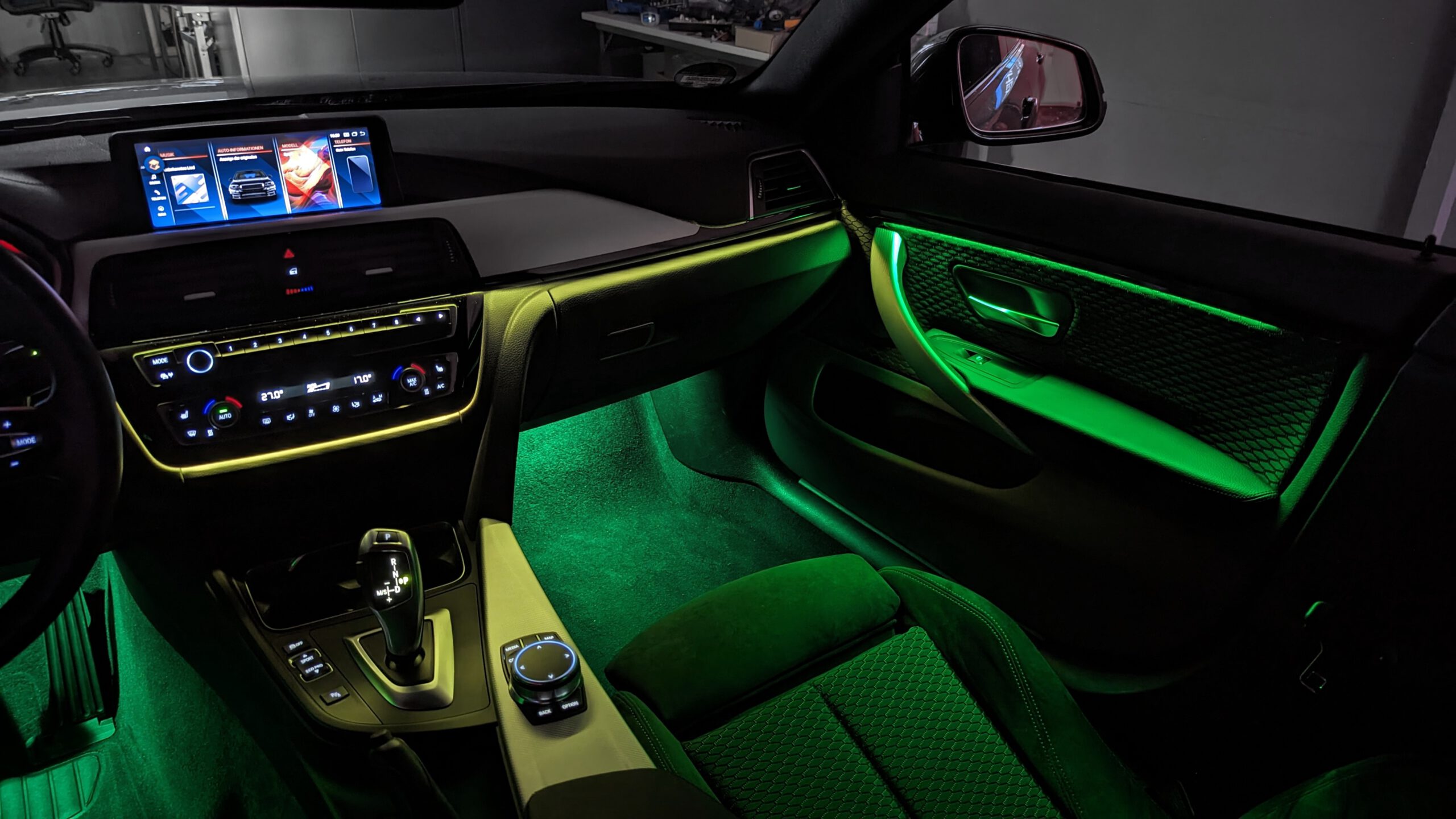 IYC - EL Ambiente Lichtleiste Ambientebeleuchtung für BMW 3er F30