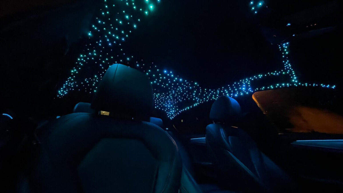 Sternenhimmel_bmw_5er_g30_nachrüstung_led Nachrüstung des LED Sternenhimmel im BMW, Audi, Mercedes, VW oder Porsche