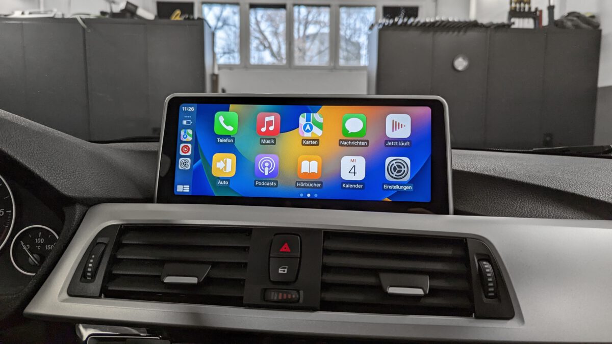 Nachrüstung des Android-Navi im BMW 3er F30 F31 F34