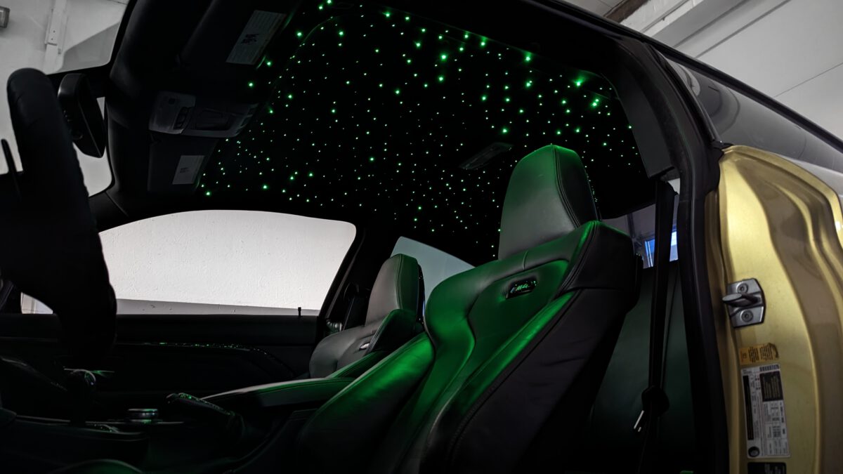bmw_4er_f32_f36_m4_sternenhimmel_led_nachrüsten_f82_funkel_6 Nachrüstung des LED Sternenhimmel im BMW 4er M4