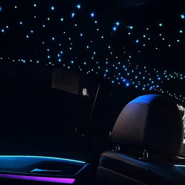 Nachrüstung des LED Sternenhimmel im BMW, Audi, Mercedes, VW oder Porsche