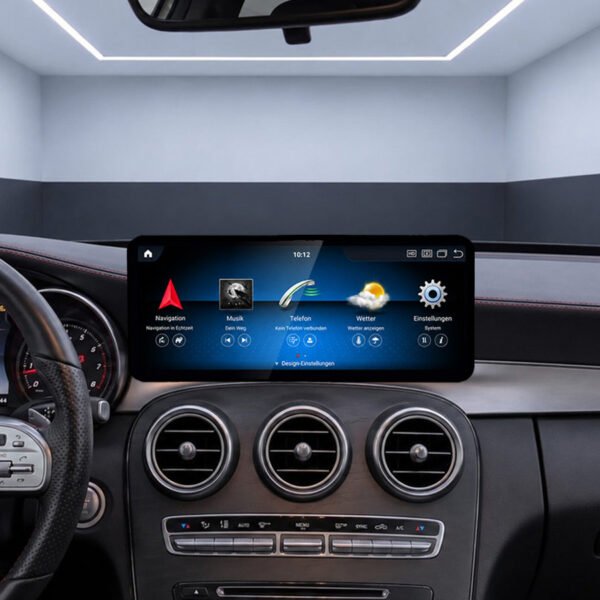 Android-Navigation (+ Apple-CarPlay) Touch für Mercedes GLC X253 (inkl. Einbau) – Ansicht 2