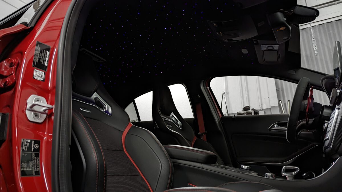 Sternenhimmel LED für Mercedes A-Klasse W176 inkl. Einbau (Nachrüstung) – Bild 10