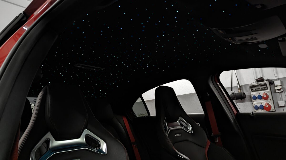 Sternenhimmel LED für Mercedes A-Klasse W176 inkl. Einbau (Nachrüstung) – Bild 4
