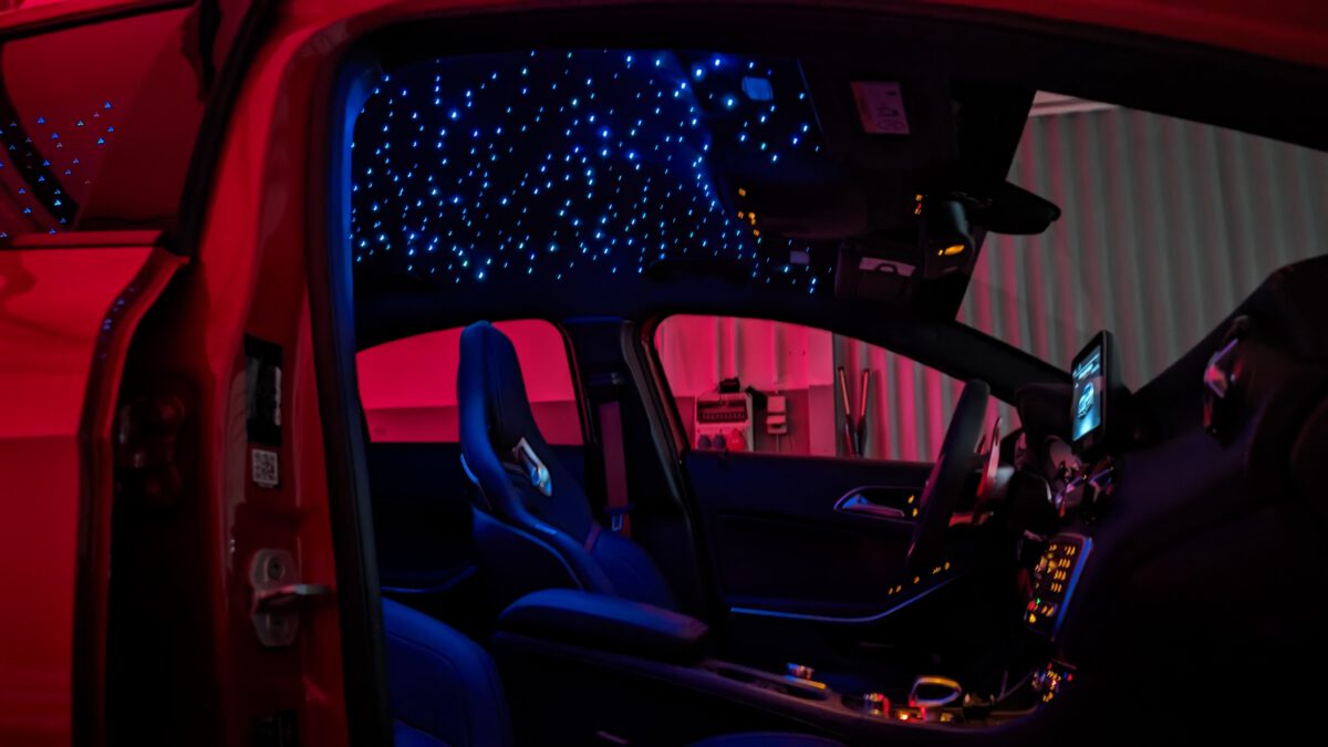 Sternenhimmel LED für Mercedes A-Klasse W176 inkl. Einbau (Nachrüstung) – Bild 5