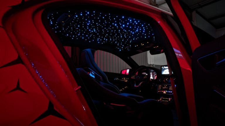 Sternenhimmel LED für Mercedes A-Klasse W176 inkl. Einbau (Nachrüstung)