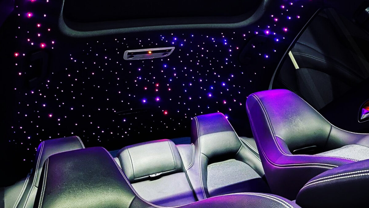 Sternenhimmel LED für Mercedes A-Klasse W176 inkl. Einbau (Nachrüstung) – Bild 6