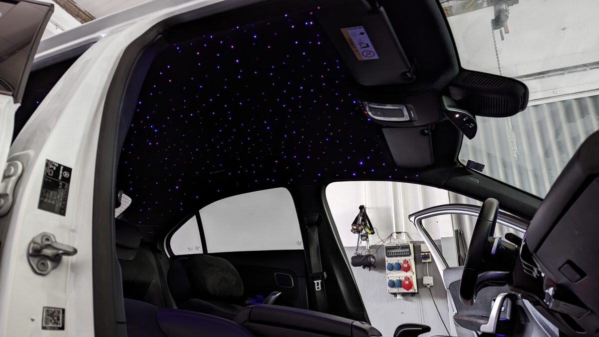 Sternenhimmel LED für Mercedes CLA C118 inkl. Einbau (Nachrüstung) – Bild 3