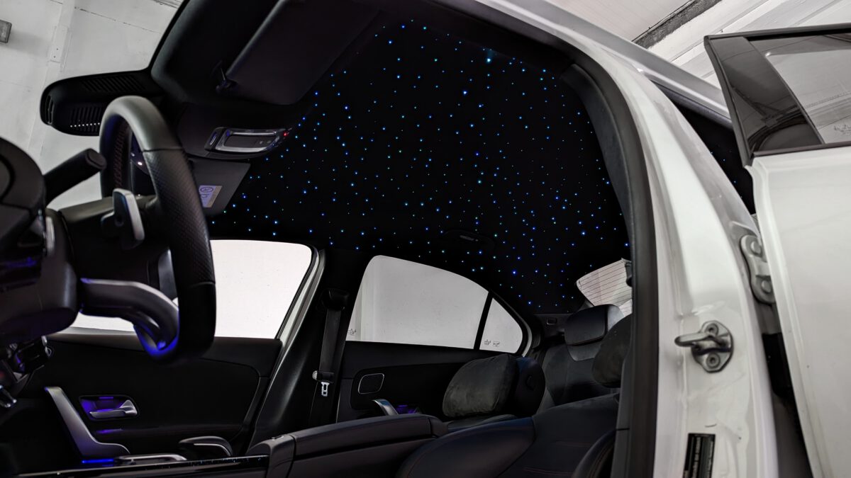 Sternenhimmel LED für Mercedes CLA C118 inkl. Einbau (Nachrüstung) – Bild 6